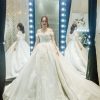 Váy cưới làm lễ luxury SE001