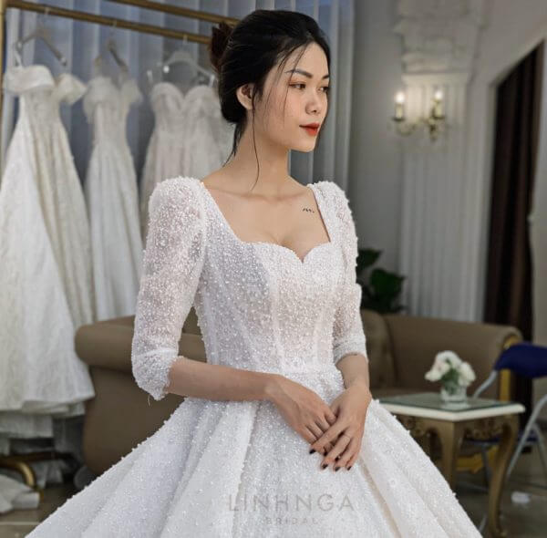 Khám phá với hơn 79 váy cưới có tay mới nhất  cdgdbentreeduvn