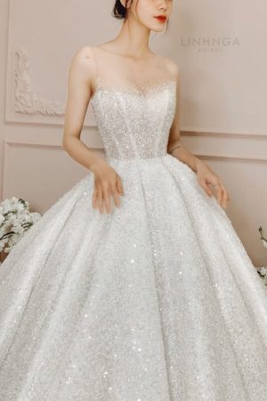 VÁY LỄ LIMITED LM028