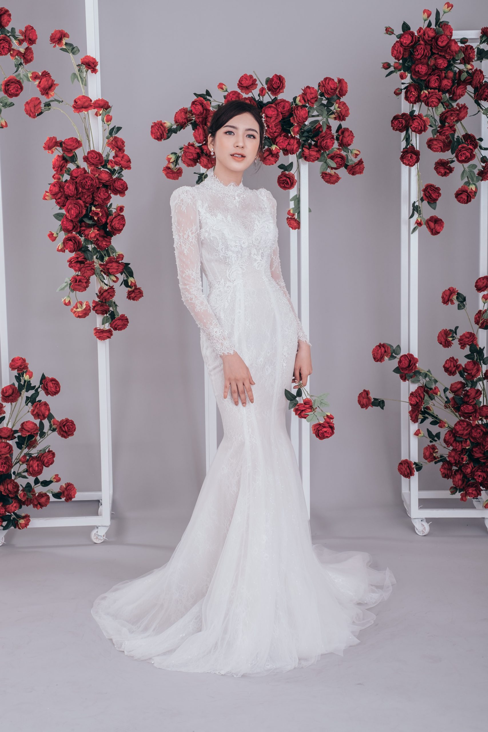 LX-BAT029 - Váy cưới đi bàn Luxury