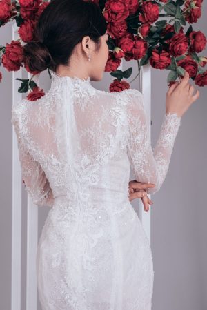 Váy cưới đi bàn Luxury-LX-BCT007
