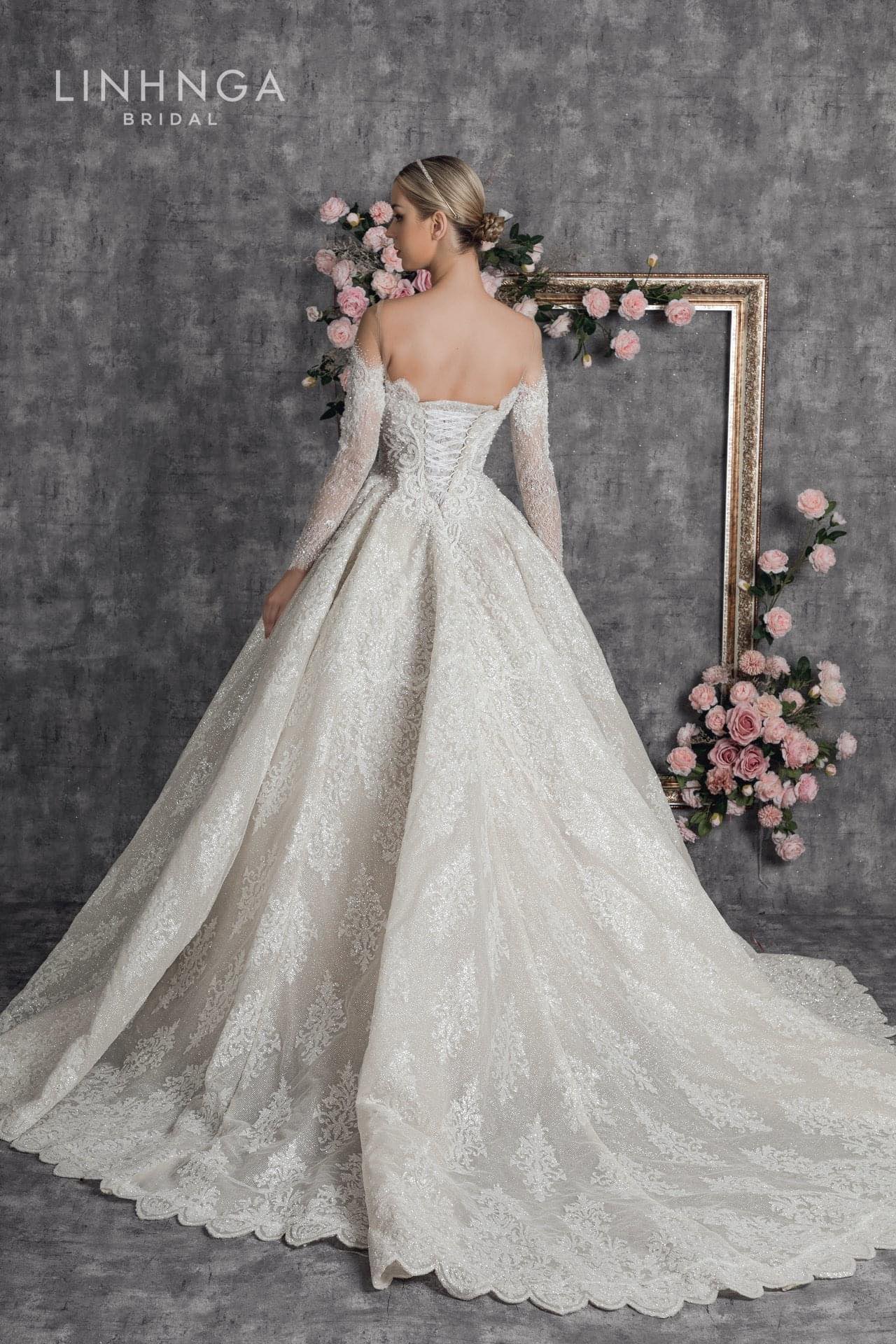 váy lễ luxury
