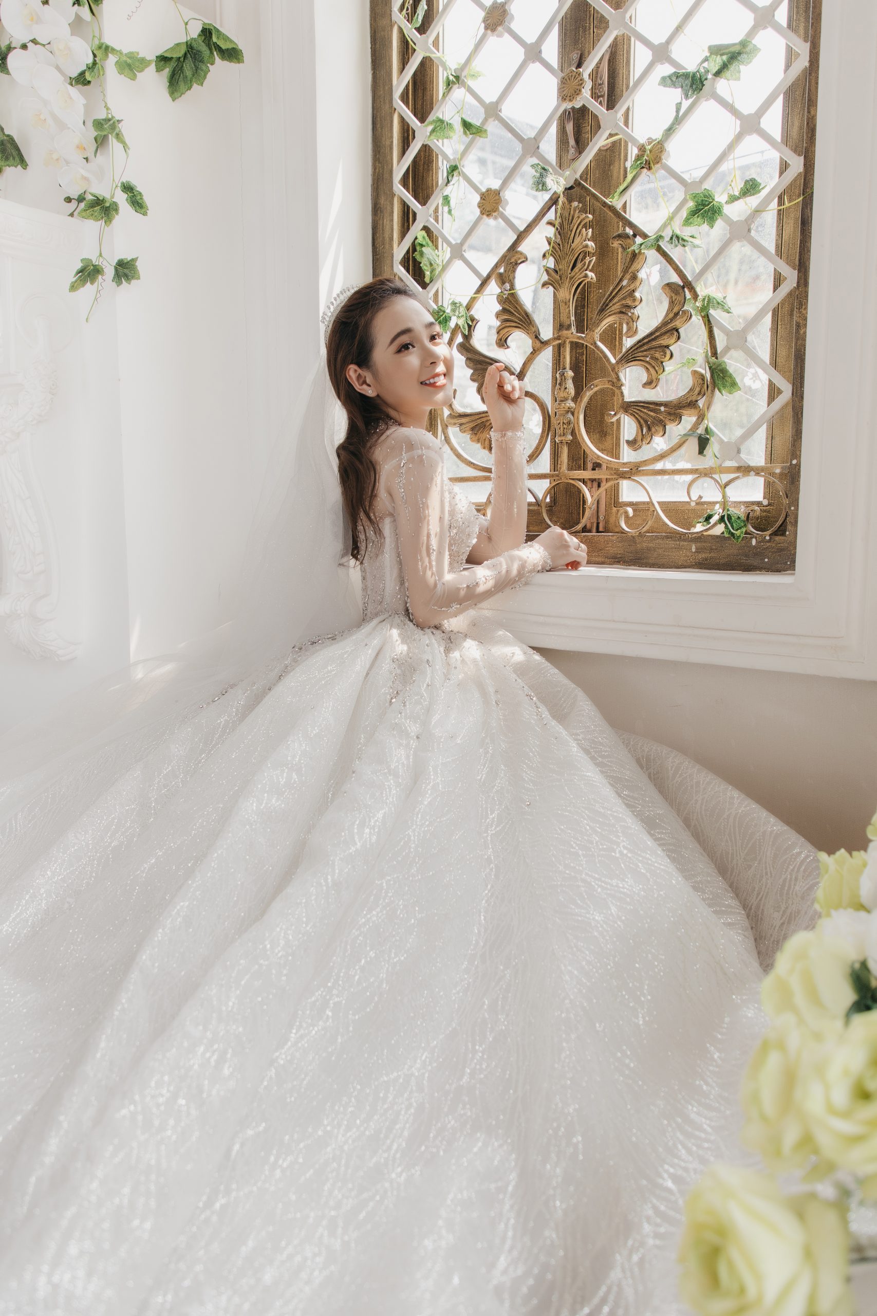 váy lễ luxury