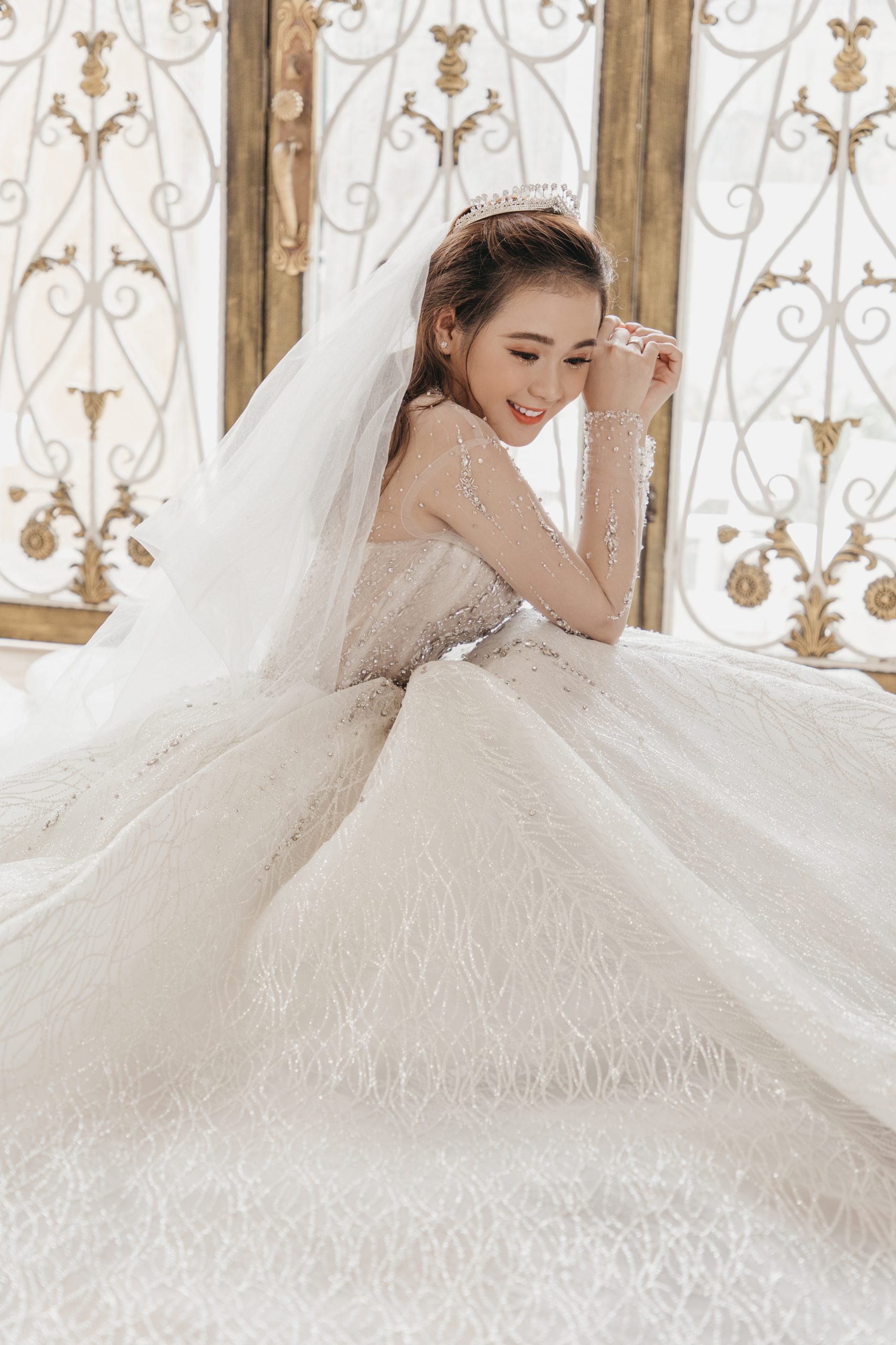 váy lễ luxury