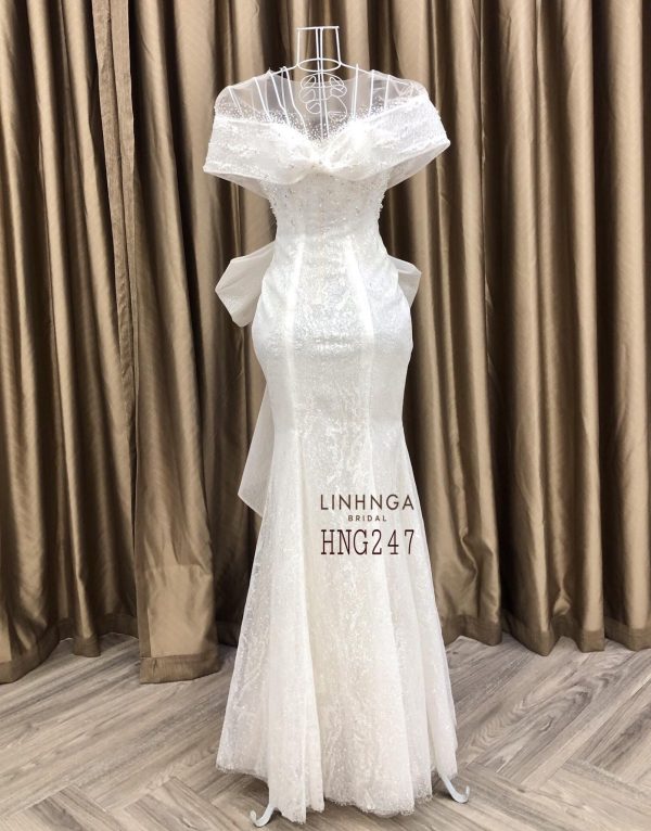 Váy cưới đi bàn luxury-HNG247
