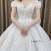 Váy cưới làm lễ luxury HNL210