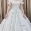 Váy cưới làm lễ luxury HNL216
