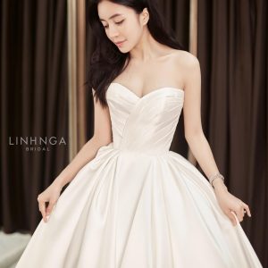 Váy cưới làm lễ luxury-HNL300