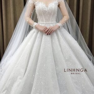 Váy cưới làm lễ limited-HNLT204