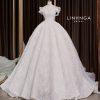 Váy cưới làm lễ luxury-LT338