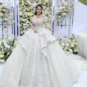 CTH011 – Váy cưới làm lễ Haute Couture