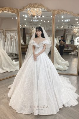 May váy cưới cho người gầy nhỏ tại TPHCM