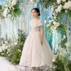 Váy cưới của vợ Hà Đức Chinh từ Linh Nga Bridal