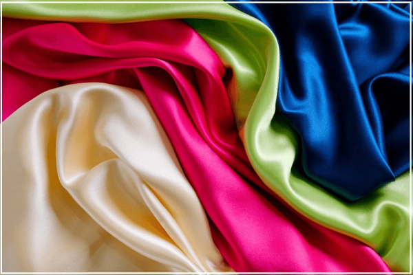 Vải phi trơn có nhiều màu sắc để lựa chọn