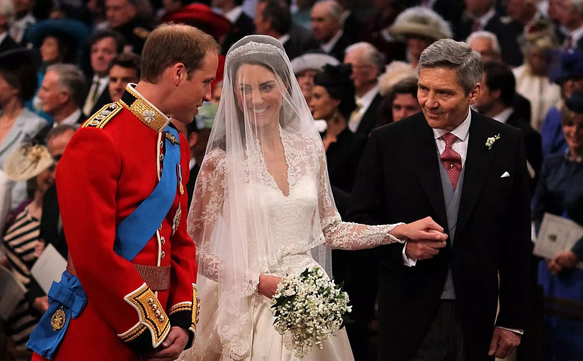 Her parents paid for Kate Middleton's wedding dress