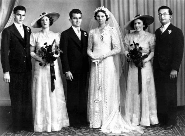 Váy cưới thập niên 1940
