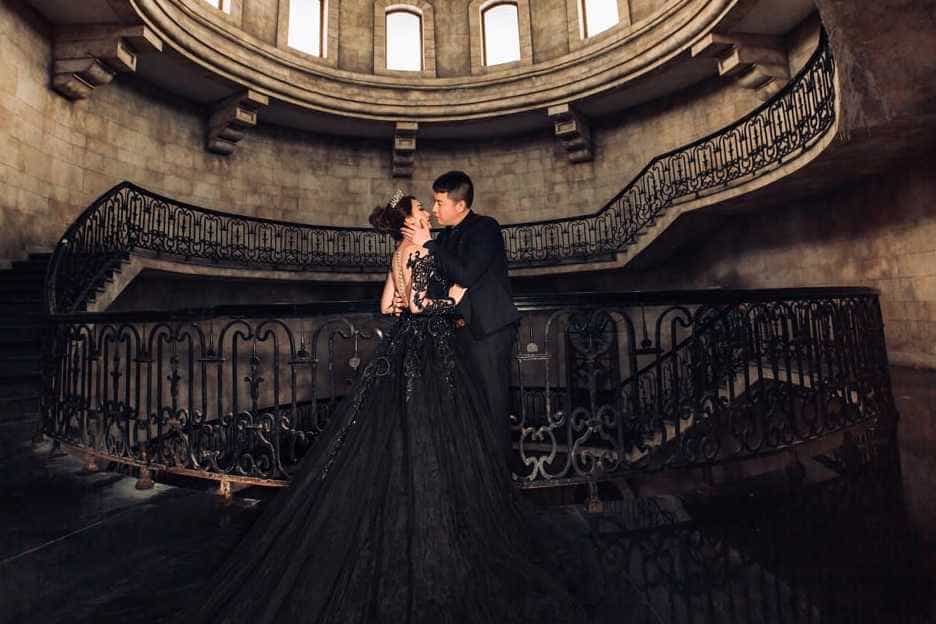 Phong cách chụp ảnh cưới Gothic 