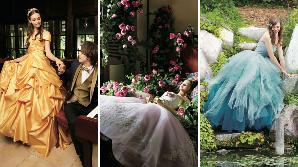 Lóa mắt trước bộ sưu tập váy cưới lộng lẫy của những công chúa Disney  ngoài đời thực  GUUvn