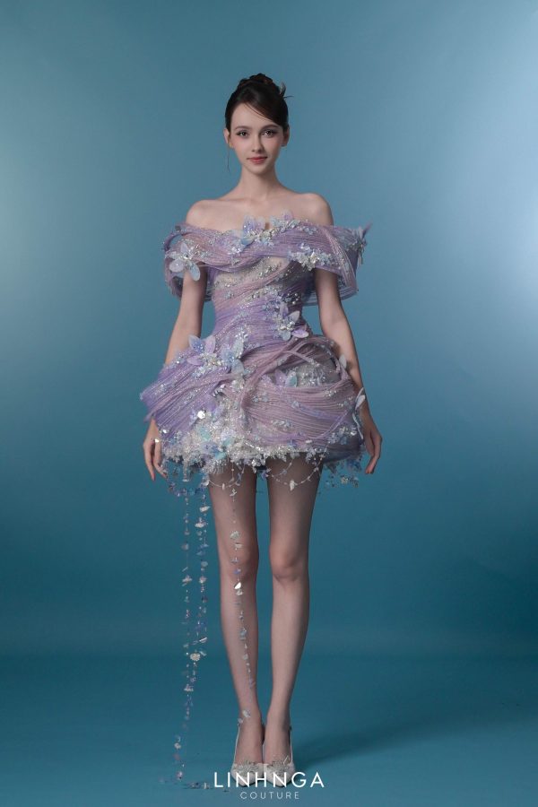THIẾT KẾ AFTER PARTY – ALT139 - VÁY CƯỚI CAO CẤP LINH NGA BRIDAL