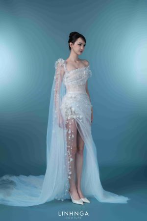 Váy bàn đuôi cá dòng luxury_ LXBCT193