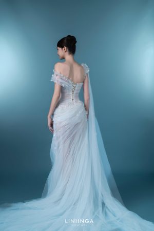 Váy bàn đuôi cá dòng luxury_ LXBCT193