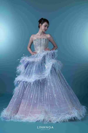 Váy bàn xuông A dòng limited – LMBAT274