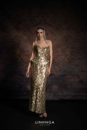 Váy bàn đuôi cá dòng luxury_ LXBCT203